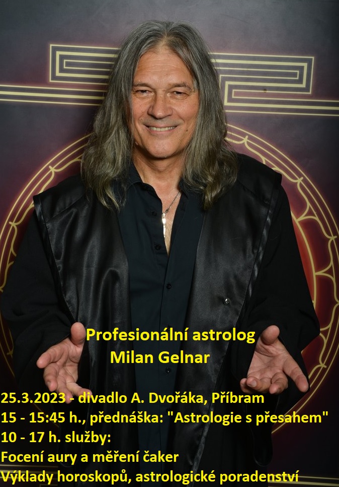 Profesionální astrolog Milan Gelnar